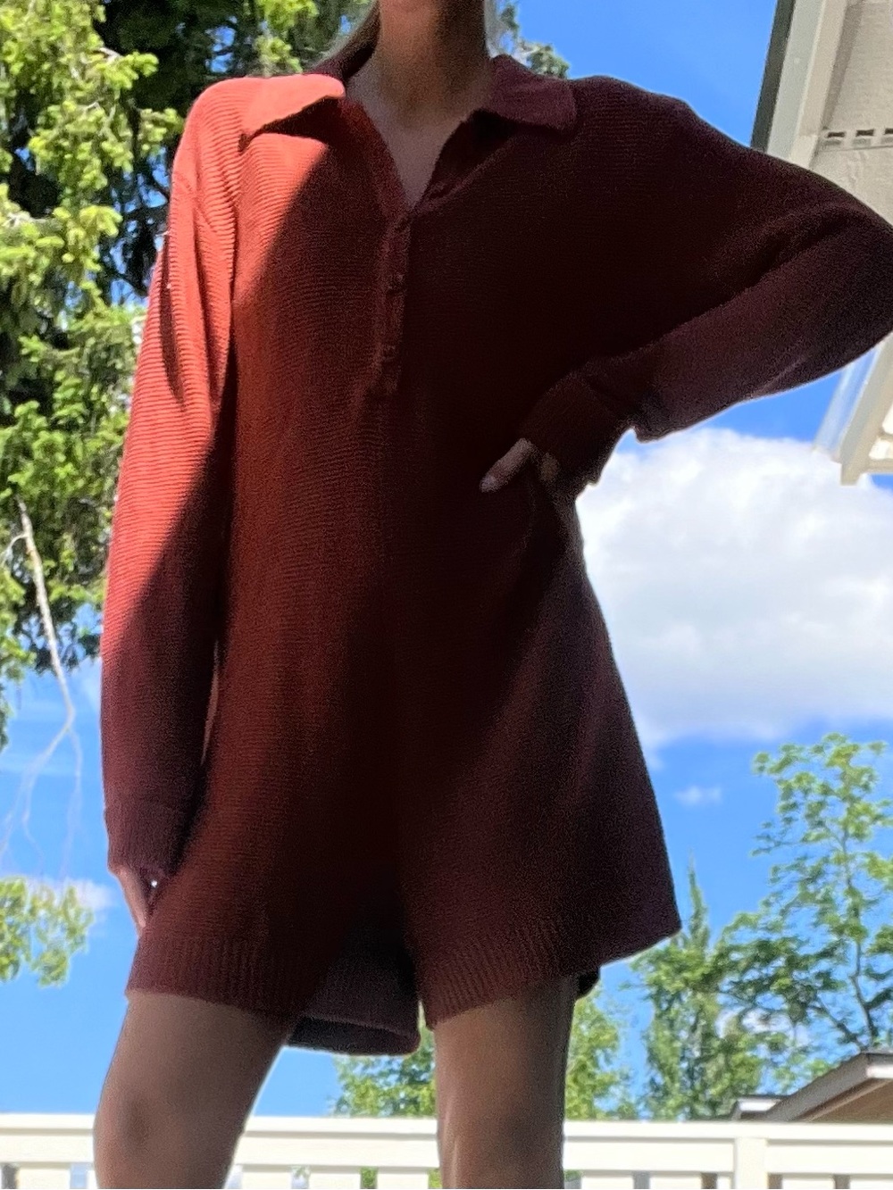 Weworewhat crochet Knit romper